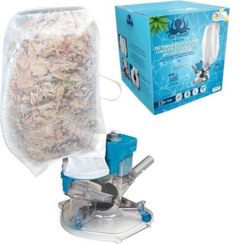 U.S. Pool Supply Octopus Leaf Sucker Cordless Pool Vacuum Cleaner with Pole Handle - Lot 510