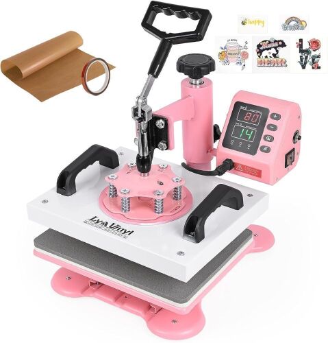 Lya Vinyl 12" x 10" Heat Press Machine - Lot 395