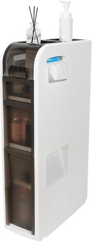 Slim Bathroom Storage Cabinet - Lot 661