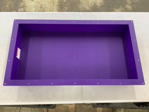 EZ-NICHE Extra Large Rectangular Ready for Tile Niche, 16" x 32"  - Lot 295