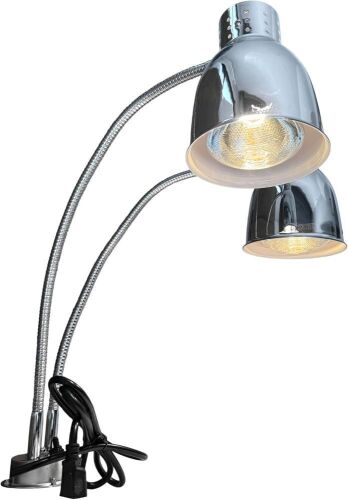 Dual Bulbs Food Heat Lamp 500w  - Lot 472