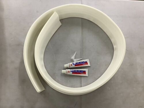 6' Silicone Trim w/ Bottom Adhesive  - Lot 280