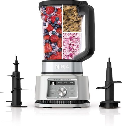  Ninja Foodi 3-in-1 Crushing Blender, Dough Mixer, and Food Processor  - Lot 242