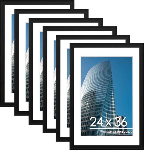 PEALSN 24x36 Poster Frame, Set of 6 - Lot 418