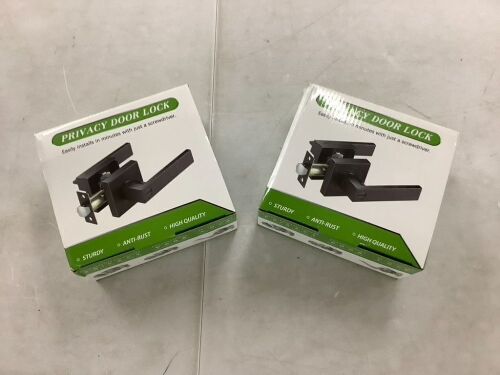Privacy Door Handles, 10 Pack  - Lot 173