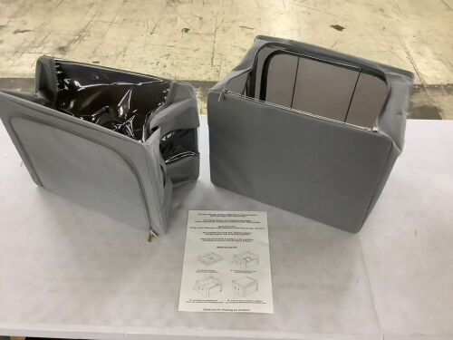 Foldable Clothes Storage Bins, 3 Pack  - Lot 185