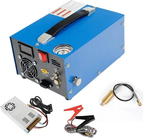 PCP Air Compressor 12v 300 Bar 4500 PSI 30Mpa - Lot 76