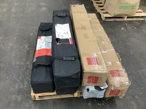 Lot of (6) Pop Up Canopies, 3 10' x 10' & 3 12' x 12' - Uninspected - Lot 65