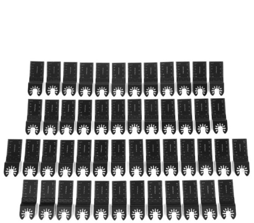 WEN MTB050 50-Piece Oscillating Multi-Tool High Carbon Steel 34mm Wood Blade Set - Lot 65