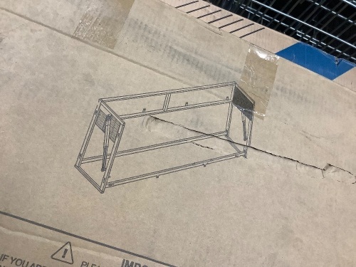 Metal wall bed frame-white - Lot 73