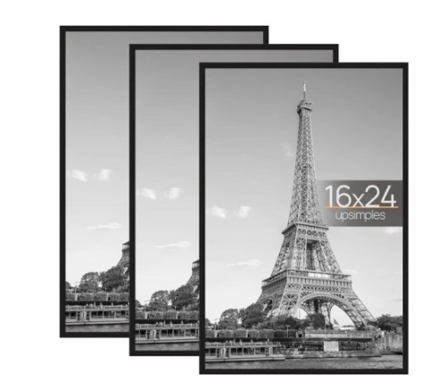 UPSIMPLES 16X24 FRAME BLACK 3 PACK - Lot 89