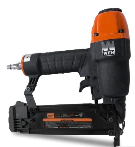 WEN 61721 18-Gauge 3/8-Inch to 2-Inch Pneumatic Brad Nailer - Lot 95