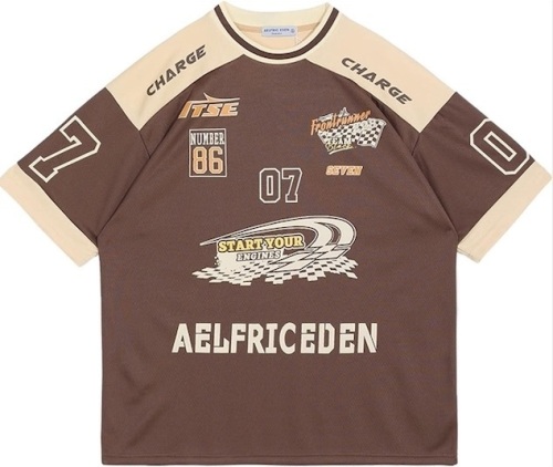  Aelfric Eden Mens Vintage Jersey Oversize Shirt- medium - Lot 110