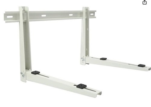 Outdoor Wall Mounting Bracket with Cross Bar. Mini Split Bracket for Ductless Air Conditioners and Heat Pumps Systems ,Universal,9000-36000 BTU - Lot 144