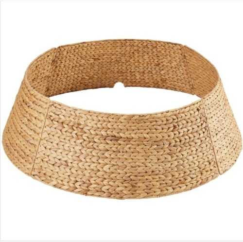 Woven Hyacinth Christmas Holiday Tree Collar - 42in - Lot 193
