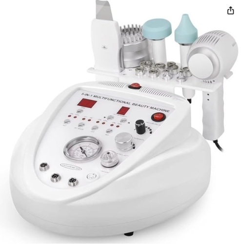 5 in 1 Micro Diamondermabrasion Machine, Facial Machine 68cmhg Professional Home Use Skin Care - Lot 20