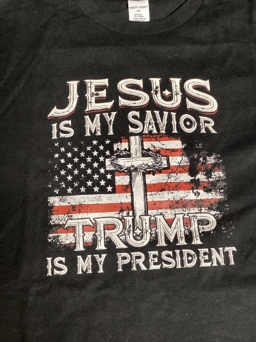 TRUMP t-shirt size Medium/Large - Lot 250a