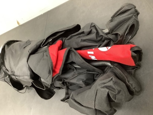 AOOXIMI Camping Chair (Black Red) - Lot 617