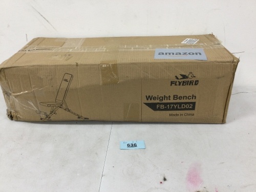 FLYBIRD Weight Bench - Lot 636