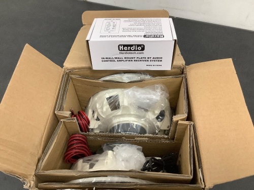 Herdio High Performance In-Ceiling/In-Wall Speakers - Lot 655