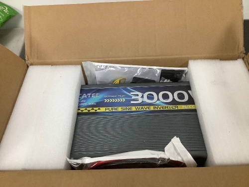 Egscatee 3000W Power Converter - Lot 678