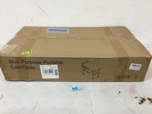 Multi-Purpose Portable Cart/Table - Lot 918