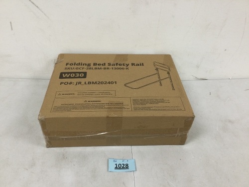Folding Bed Safety Rail - Lot 1028