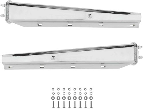 30" Heavy Duty Spring Loaded Chrome Mud Flap - Lot 1032