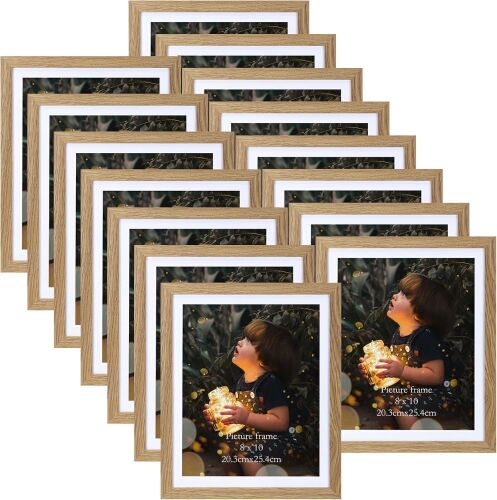 Lyeasw 8x10 Picture Frame, 15 Pack - Lot 233