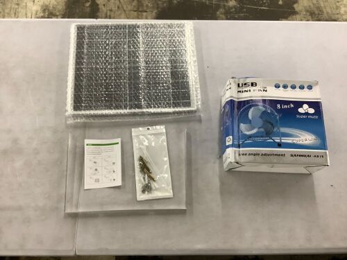8" Solar Fan  - Lot 288