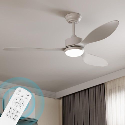 Ouater Modern Ceiling Fan with Light - Lot 547
