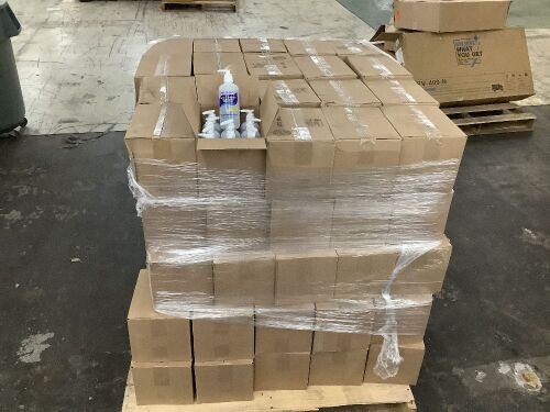 Pallet of Instant Hand Sanitizer, (100) Cases of 12 Bottles - Lot 554