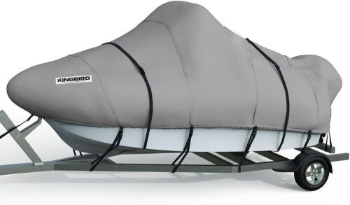  KING BIRD Heavy Duty Center Console Boat Cover, 600D Anti-Fade Marine Grade Oxford - Lot 572