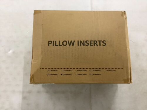 Pillow Inserts 26" x 26" - Lot 578