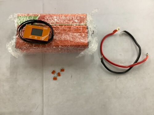 2000W Pure Sine Wave Power Inverter - Lot 612
