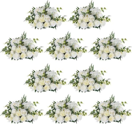 NUPTIO Flower Ball Arrangements, 10 pc  - Lot 619