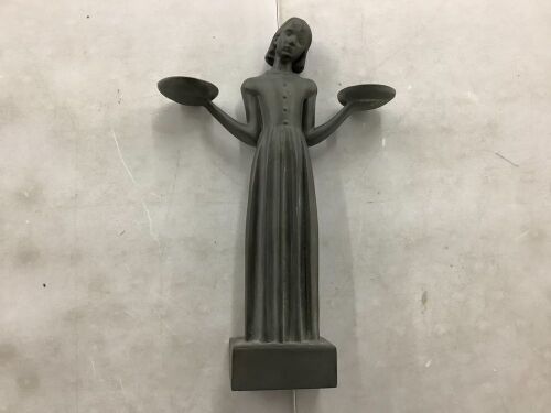 Bird Girl Garden Statue  - Lot 712