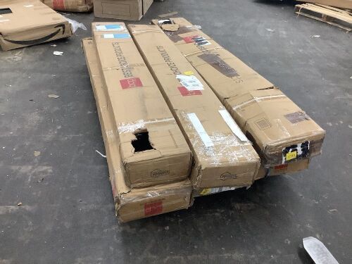 Lot of (6) Cantilever Patio Umbrellas - Uninspected - Lot 480
