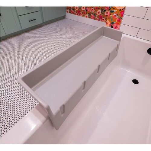Tub Topper Bathtub Splash Guard Play Shelf Area - Lot 462