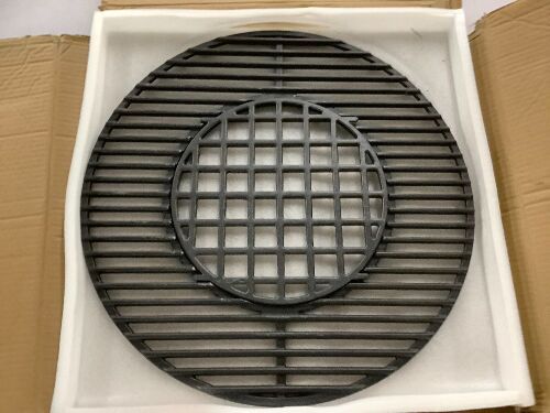 Cast Iron Cooking Grid Grates Replacement for Weber 22.5" - Lot 488