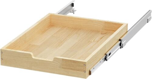 Wood Pull Out Cabinet Organizer 26" W x 21" D - Lot 407