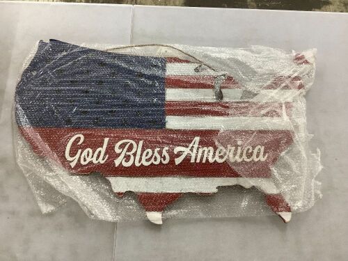 God Bless America Sign  - Lot 184