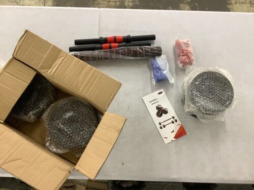 Adjustable Dumbbell Set  - Lot 452
