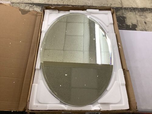 Oval Wall Mirror  - Lot 446