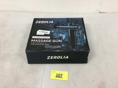 Zerola Massage Gun - Lot 107
