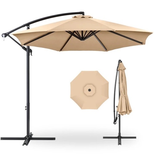 Offset Hanging Patio Umbrella - 10ft - Lot 205