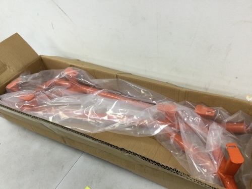 ELITEWILL RZR XP 4 1000 Rock Sliders Nerf Bars Orange Heavy Duty Side Steps Tree Kickers Compatible with 2014-2023 Polaris RZR XP4 1000 / RZR 4 900/4 Turbo UTV Accessories- 4 Seater - Lot 477