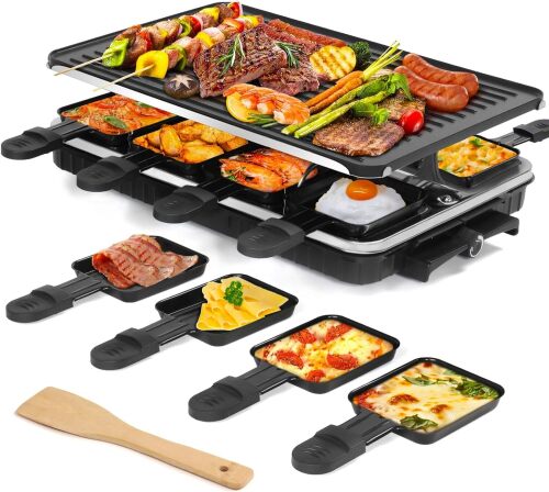Raclette Table Grill Electric Griddle - Lot 1033