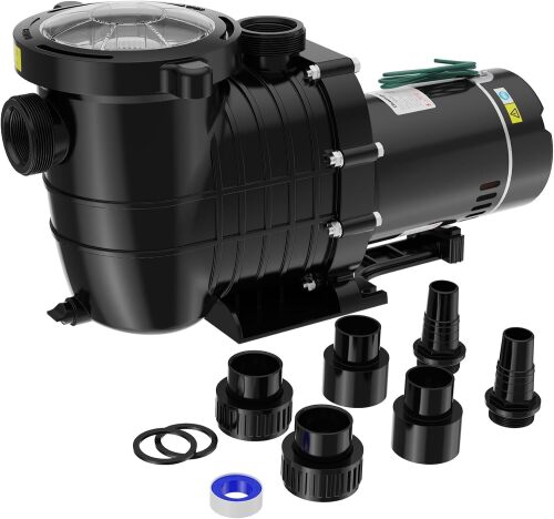 Pool Pump Above Ground/Inground, 2 HP 6900GPH - Lot 1043