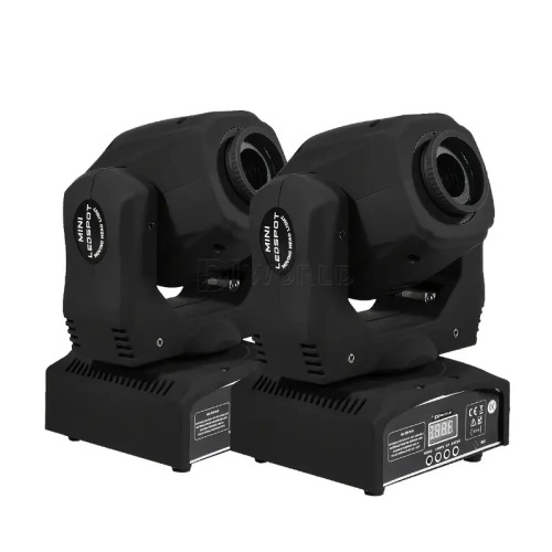2PCS 60W LED Gobo Moving Head Lights DMX Controlled - Lot 1078
